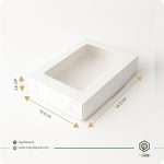 جعبه کوکی و شیرینی 12 در 17 ارتفاع 5