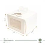 جعبه مینی کیک 14 در 14 ارتفاع 10