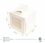 جعبه مینی کیک 14.5 در 14.5 ارتفاع 14