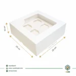 جعبه کاپ کیک 9 عددی