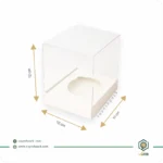 کاپ کیک یک عددی(طلقی)