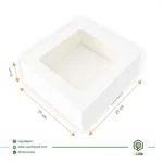 جعبه کوکی و شیرینی 21 در 21 ارتفاع 10