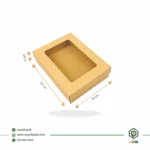 جعبه باقلوا نیم کیلویی کرافت عطف دار